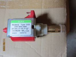 ULKA Vibrationspumpe Modell E, Typ EX5, 230 V, 48 W, 50 Hz