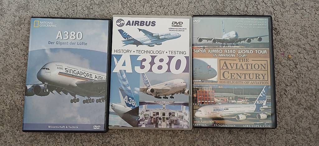Tutti i DVDs: Airbus a380 Filme – Usato da Uetendorf venduto da TheTschegi95