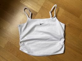 Nike One Dri-FIT White Tank Top - Size M - Summer Style