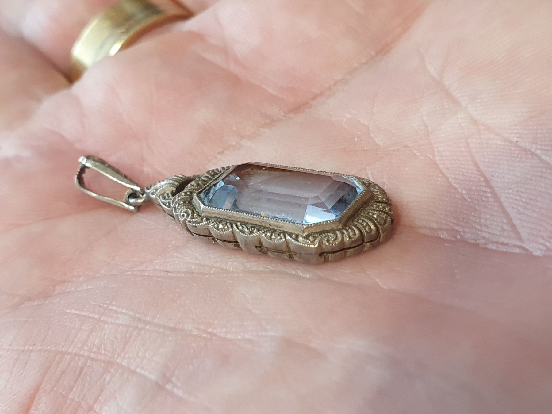 Ciondoli: Erstklassiker Jugendstil Bijou-Anhänger, ein Träumchen – Usato da Wohlen AG venduto da palmsprings 6