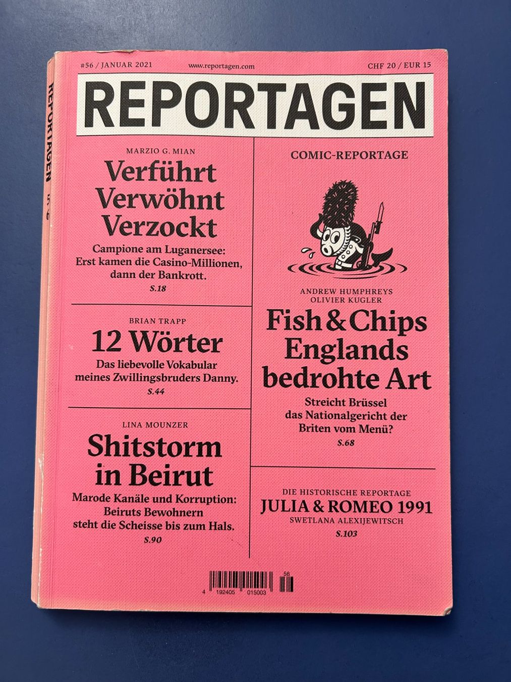 Riviste & Magazine: Reportagen 56 – Usato da Bern venduto da sabah62