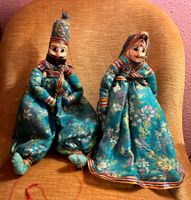 Couple de marionnettes du Rajasthan, Inde
