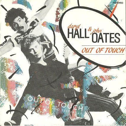 Vinyles: Hall & Oates: Out Of Touch 7" – D'occasion à Steinhausen par Vilivinili