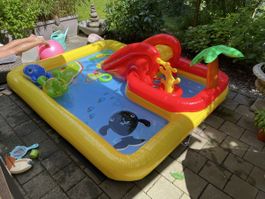 Intex Ocean Play Pool mit Wasserrutsche – Sommerplausch!
