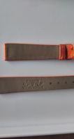 Bracelet montre cuir orange Van Der Bauwede authentique