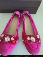 NEU & Ungetragen: Ballerina Pink mit Swarowski Steinen