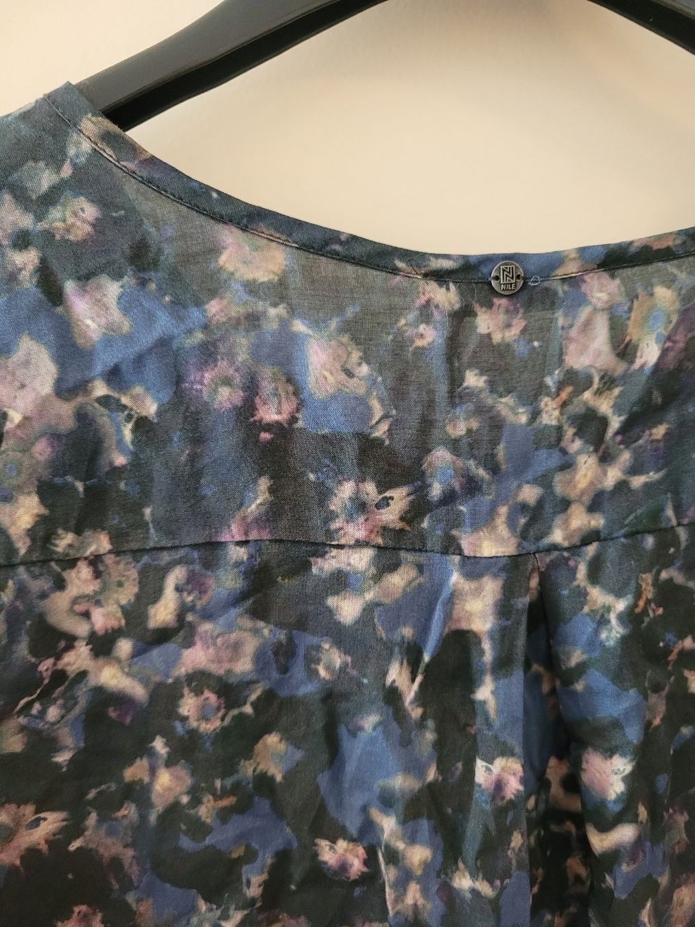 Nile Camicette: nile bluse, neu, gr.xs, midnight – Nuovo e nell'imballaggio originale da Urdorf venduto da Mico.I 1