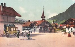 Zweisimmen Bahnhot Kutsche