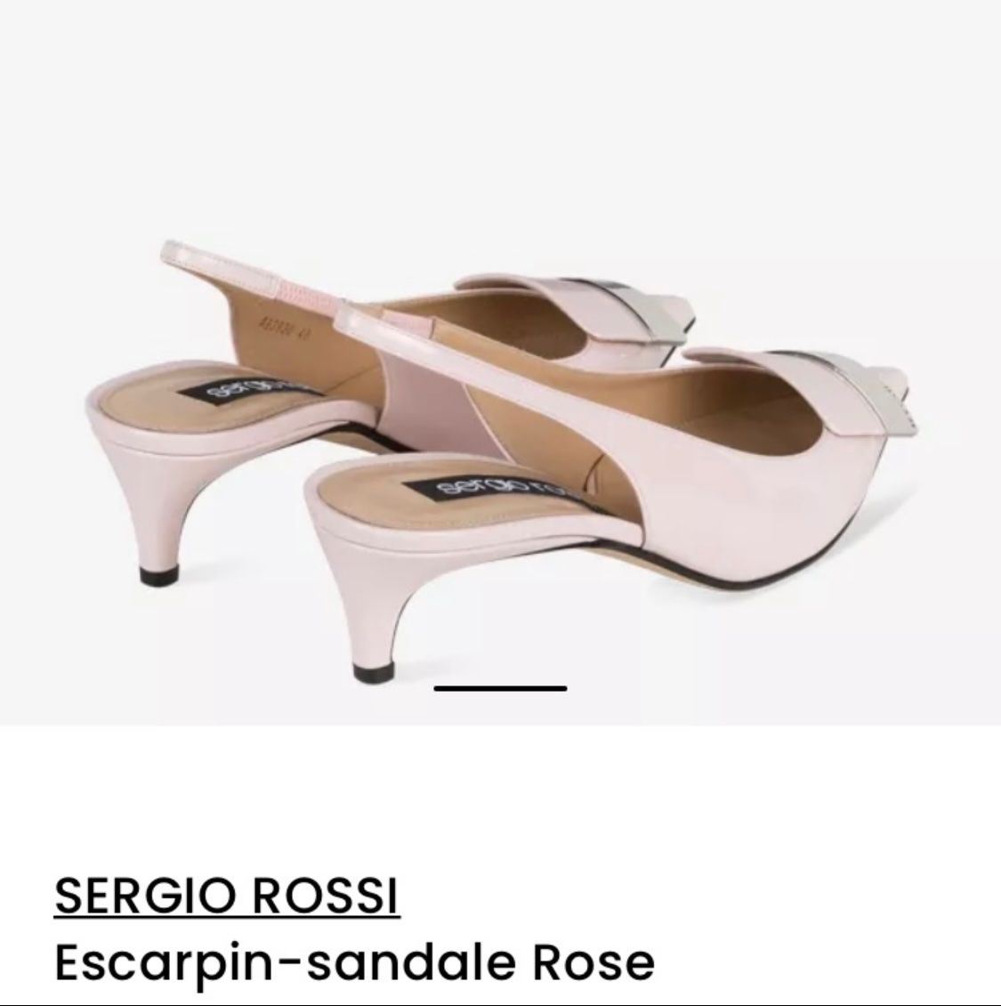 Sergio Rossi Scarpe da donna: Escarpins Sergio Rossi 39 1/2 – Usato da Neuchâtel venduto da Code001 2