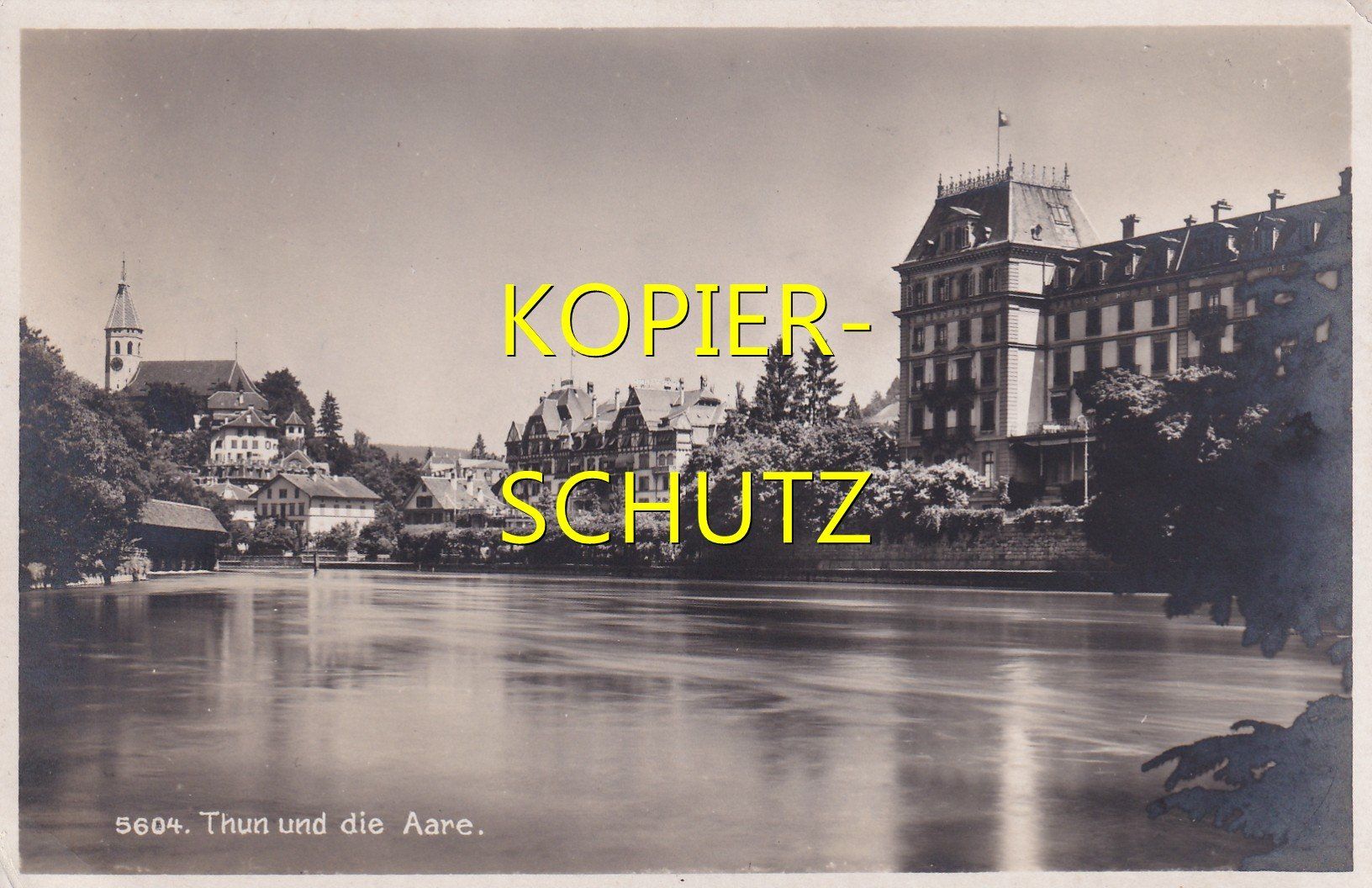 Cartoline postali: Thun und die Aare /ba – Usato da Hombrechtikon venduto da Rudolf07