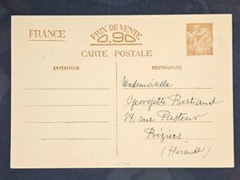 CL25 Document + Timbre France 1941