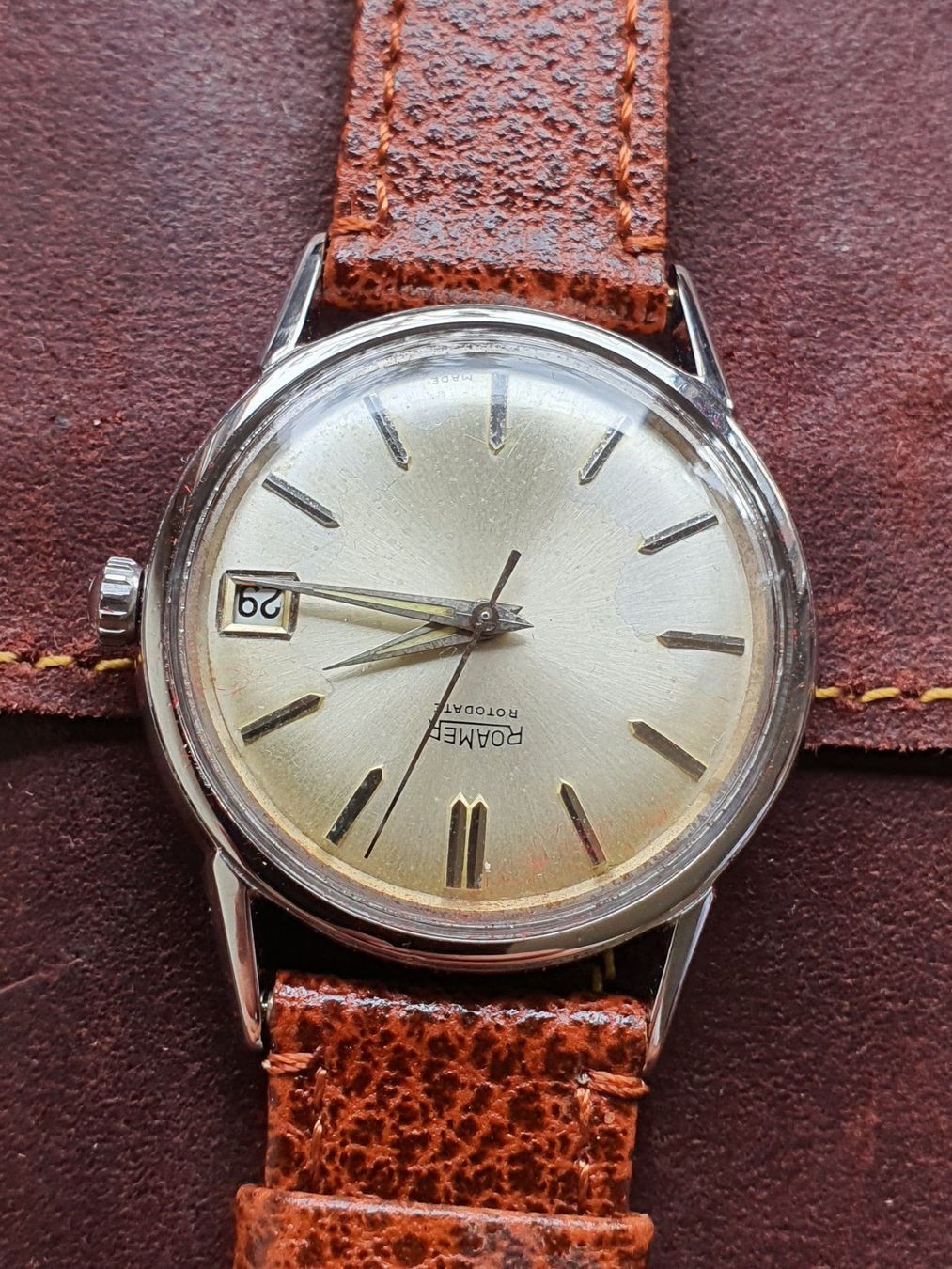 Roamer Orologi: Roamer Rotodate Automat Date AZ045 – Usato da Uster venduto da Allezeit 3