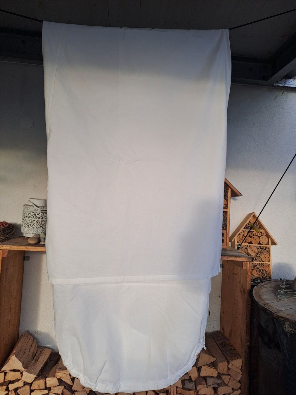 Sacchi a pelo: Baumwoll-Innen-Schlafsack weiss – Usato da Volketswil venduto da ronbons