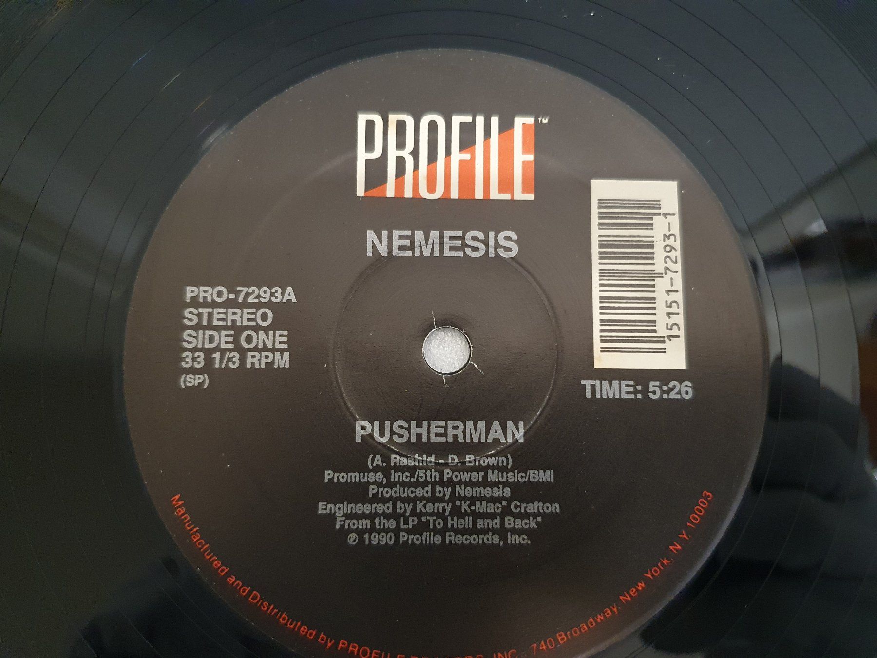 Dischi in vinile: Nemesis – Pusherman / Last Night – Usato da Uster venduto da Vinyl-Leidenschaft 2