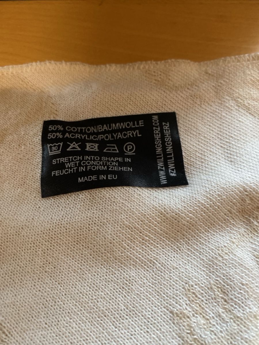 Foulard & Sciarpe: Warmer Trachten Schal, Beige, mit Hirschmuster, Top – Nuovo (secondo la descrizione) da Jonschwil venduto da ssdvm 4