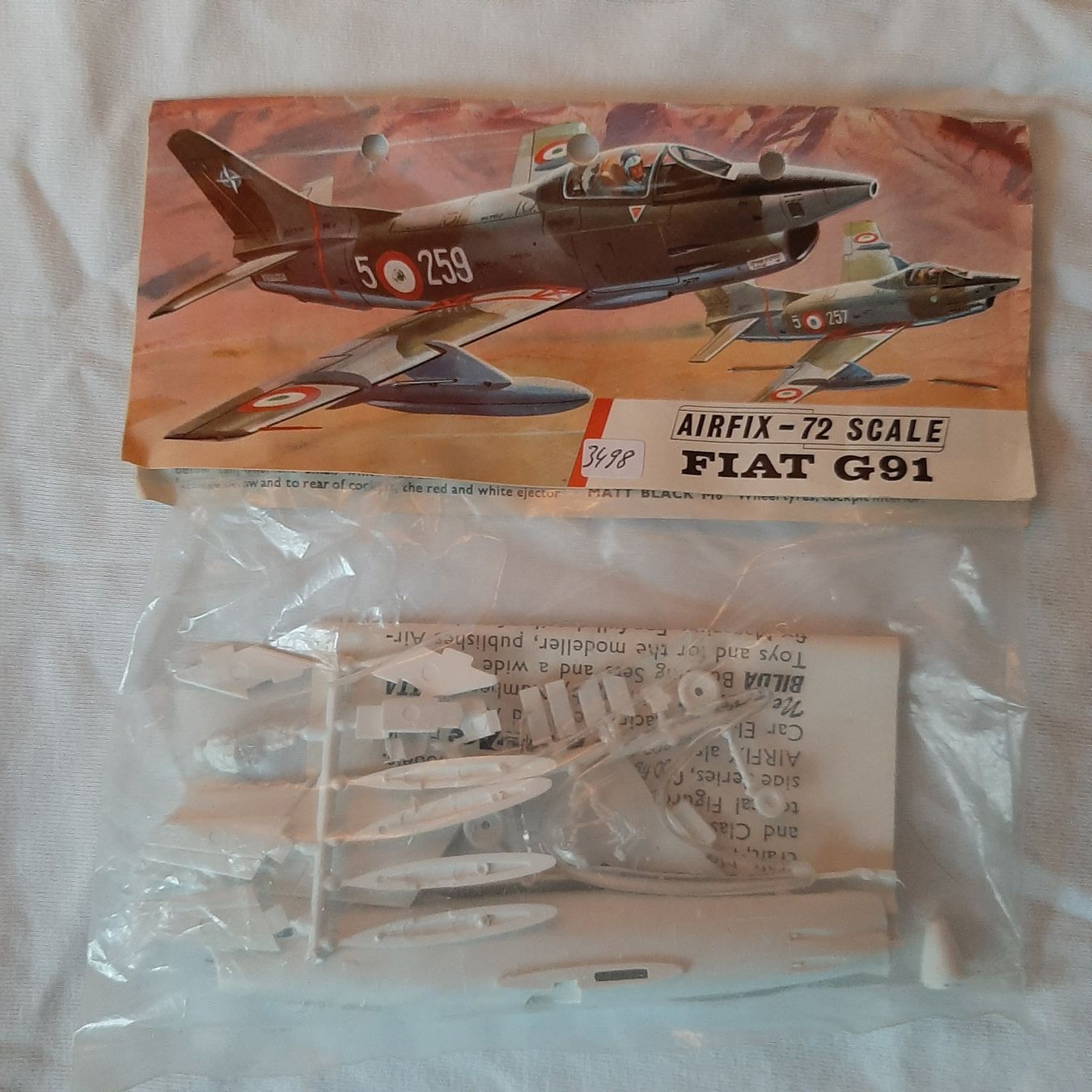 Airfix Kit di modellismo & Modellini statici: 3498 ... Fiat G. 91 ... Airfix 401 – Usato da Bonstetten venduto da Benibanny59