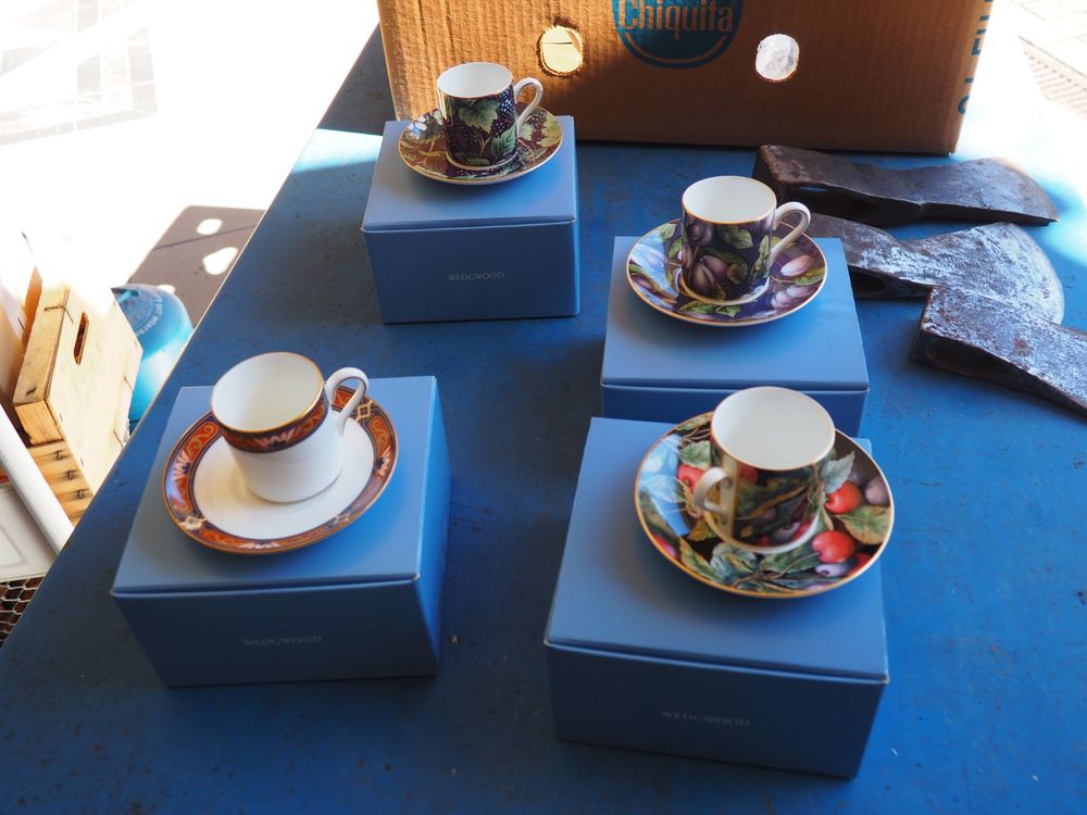 4 verschiedene WedgWood Tassen in der Verpackung (Gebraucht) in Schänis ...