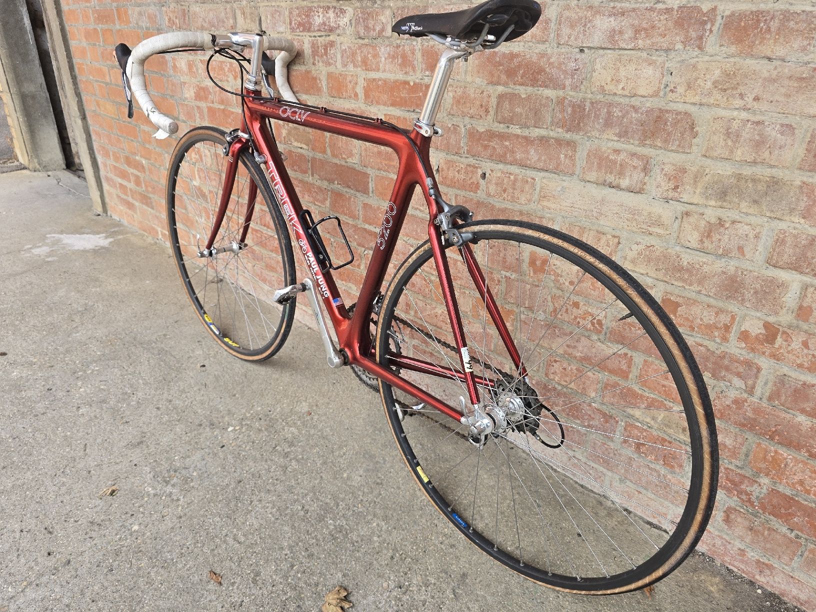 Trek Biciclette: Trek OCLV 5200 Rennrad rot – Usato da Aarberg venduto da 2002stefan 2