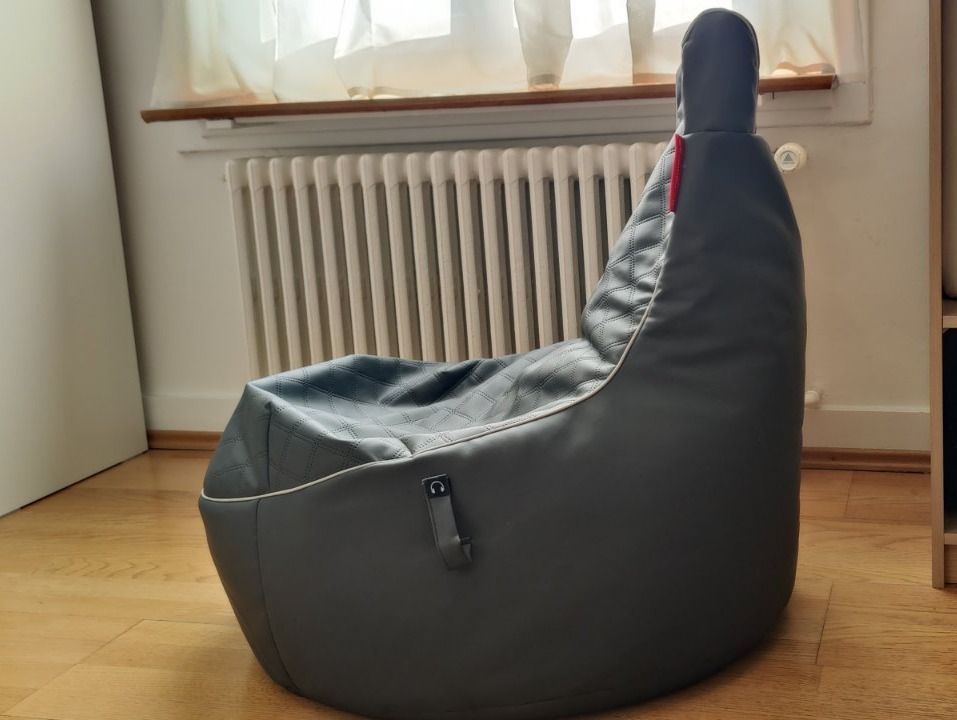 Gamewarez Gamer Bean Bag in grey Kaufen auf Ricardo