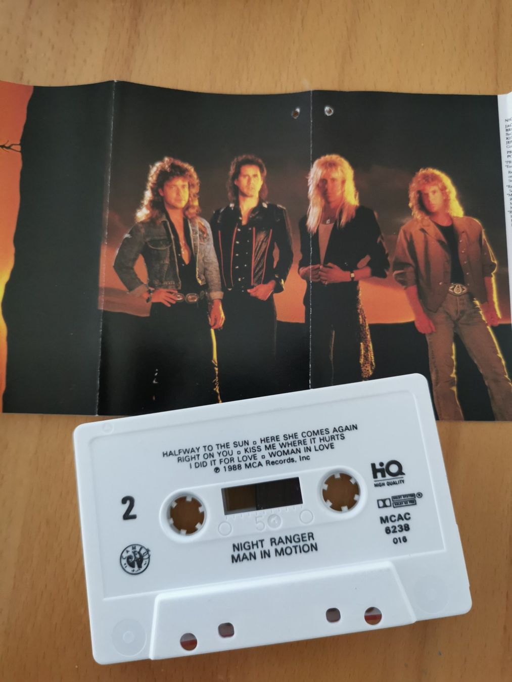 Musicassette: Night Ranger - Man in Motion MC Kassette – Usato da St.Gallen venduto da Tamal0204 2