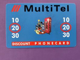 Multitel Telefonkarte