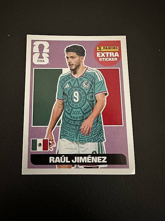 Carte collezionabili: Panini Extra Sticker von Raul Jimenez 2026 – Usato da bösingen venduto da tonynosferato