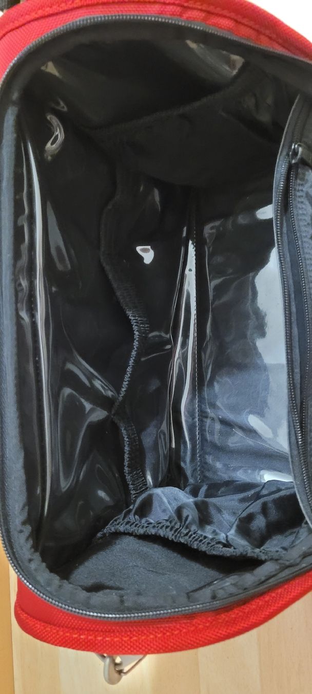 Custodie per cosmetici: Rote Reisetasche Beauty Case – Nuovo (secondo la descrizione) da Schwyz venduto da Vesparider01 7