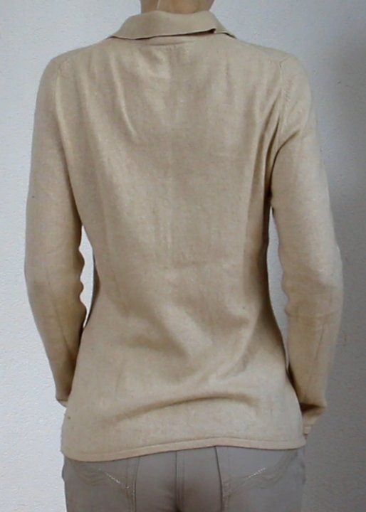 Maglioni & Felpe: Hellbraun, beiger Kaschmirund Seide Pullover – Usato da Luzern venduto da Simona15 4