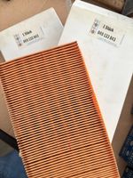 Luftfilter Audi VW 049133843 2 Stueck NOS