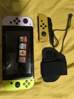Nintendo Switch Konsole mit Zubehör und spielen