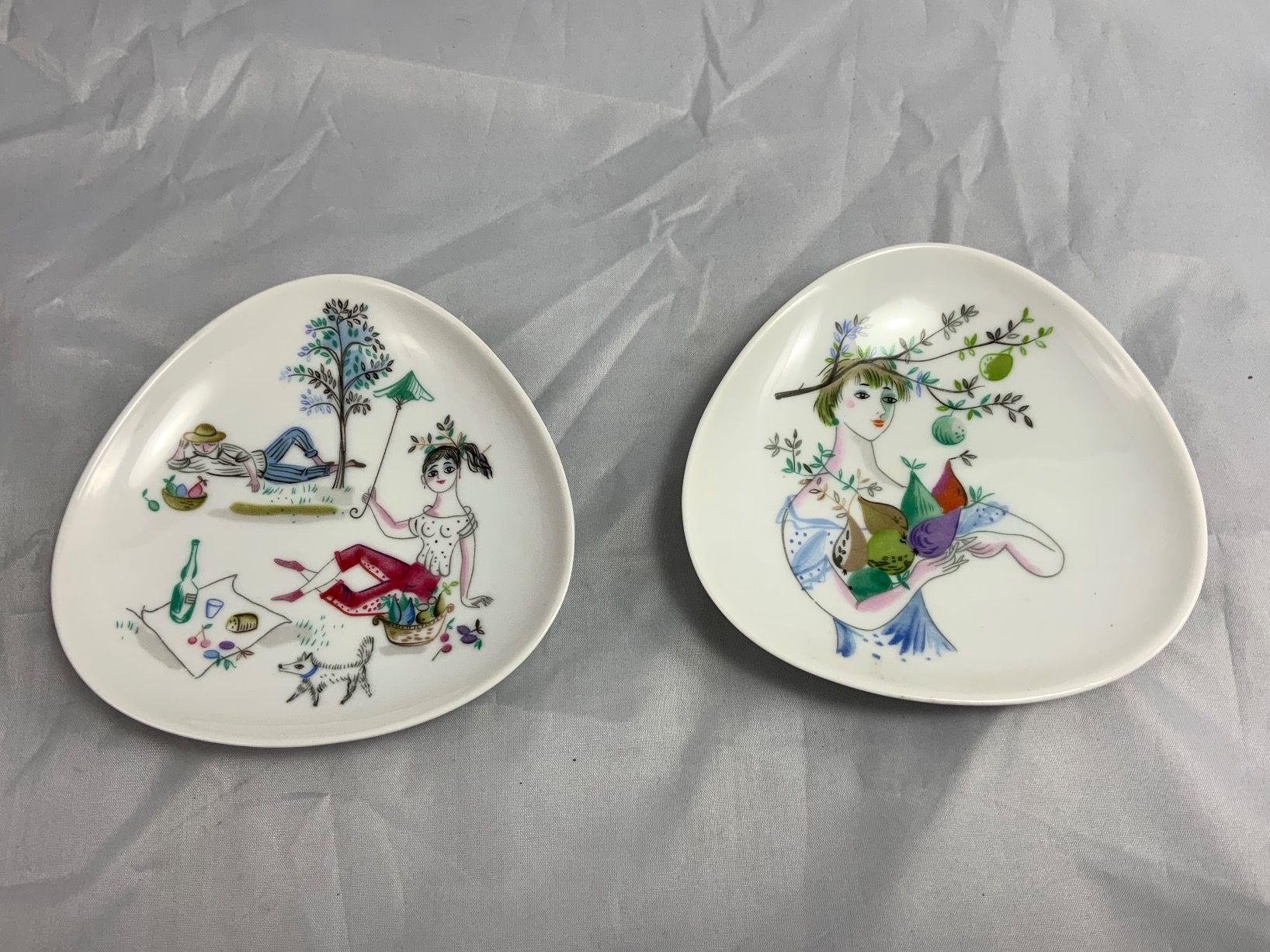 Rosenthal Piatti: Rosenthal Bele Bachem Zierteller – Usato da Erlach venduto da silvia3235