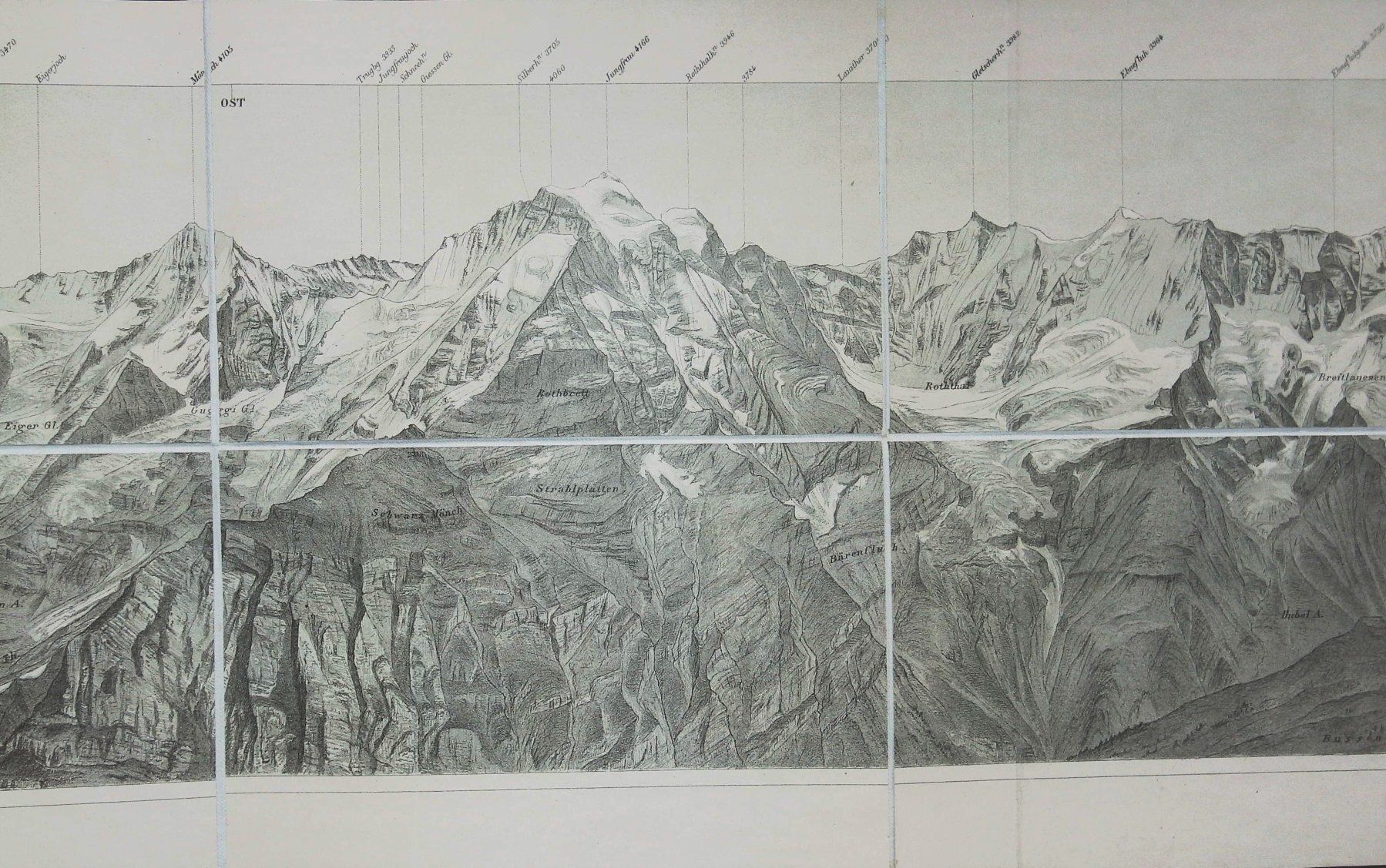Cartine & Atlanti: Schilthorn Panorama 1883 – Usato da Rafz venduto da Helvet32 2