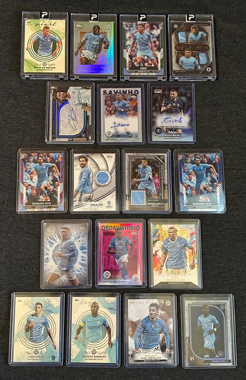 Topps Carte collezionabili: MANCHESTER CITY SAMMLUNG – Nuovo (secondo la descrizione) da Binz venduto da Cediboy 3