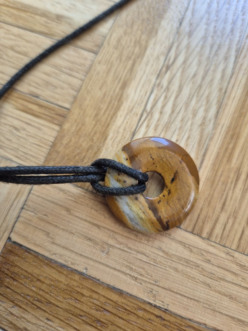 Ketten: Gelber Jaspis anhänger – Gebraucht aus Richterswil von Bardock0124 1