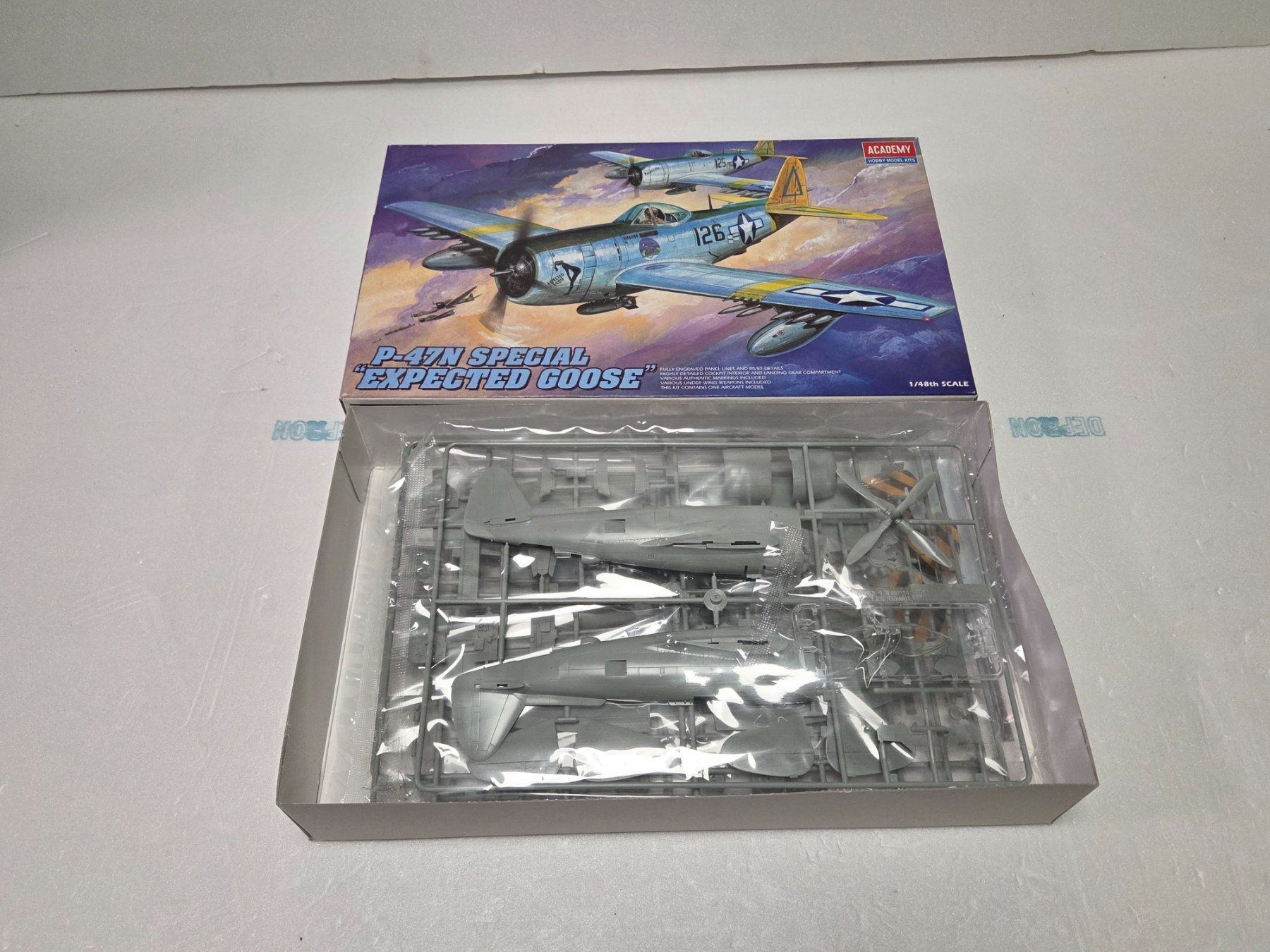 Academy Modellbausätze & Standmodelle: Academy P-47N Special "Expected Goose" #2206 – Neu und originalverpackt aus Hittnau von Sika86 4