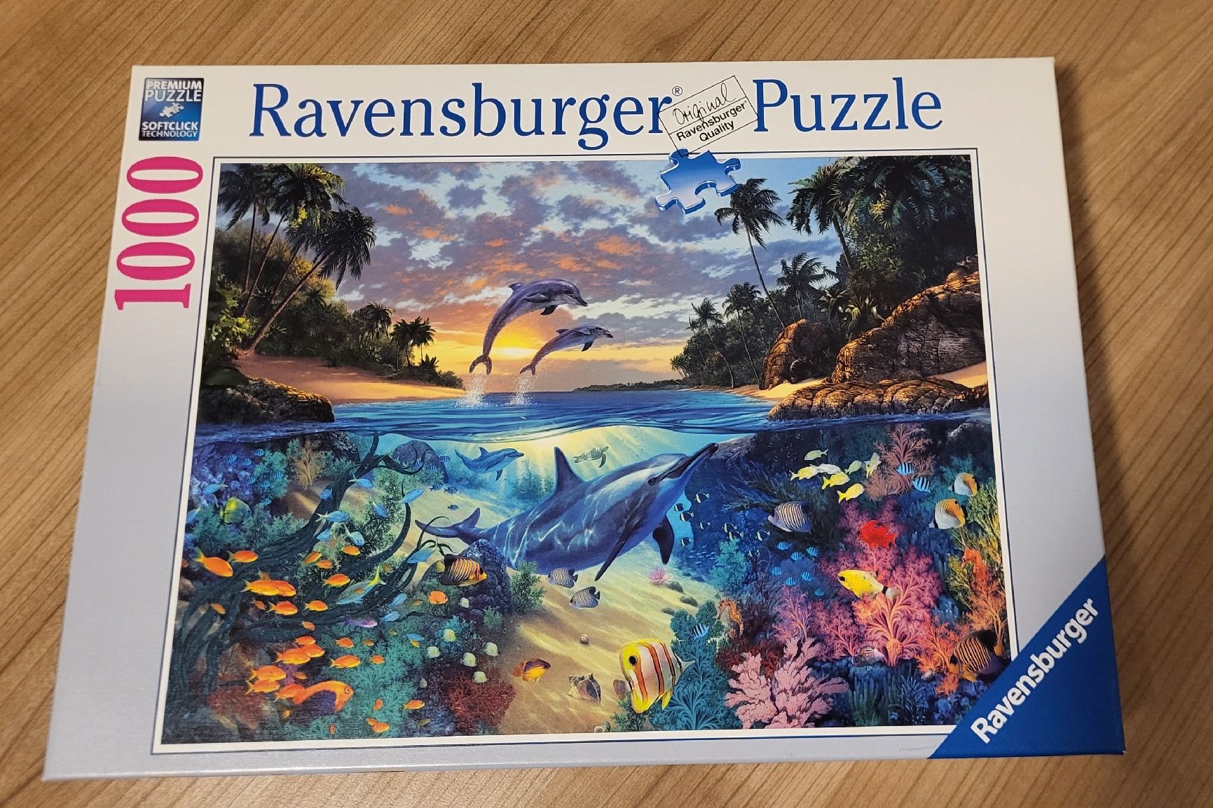 Ravensburger Puzzle: Puzzle Delfine / Unterwasserwelt – Usato da Rüti ZH venduto da clady01