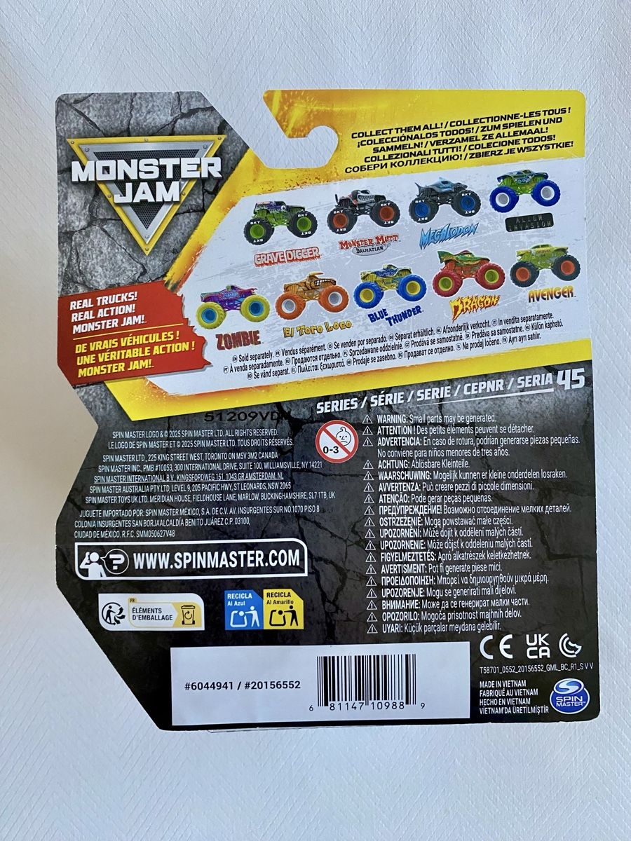 Giocattoli: Monster Jam "Wreck Deck", Series 45 – Nuovo e nell'imballaggio originale da Oberembrach venduto da theZaz 1