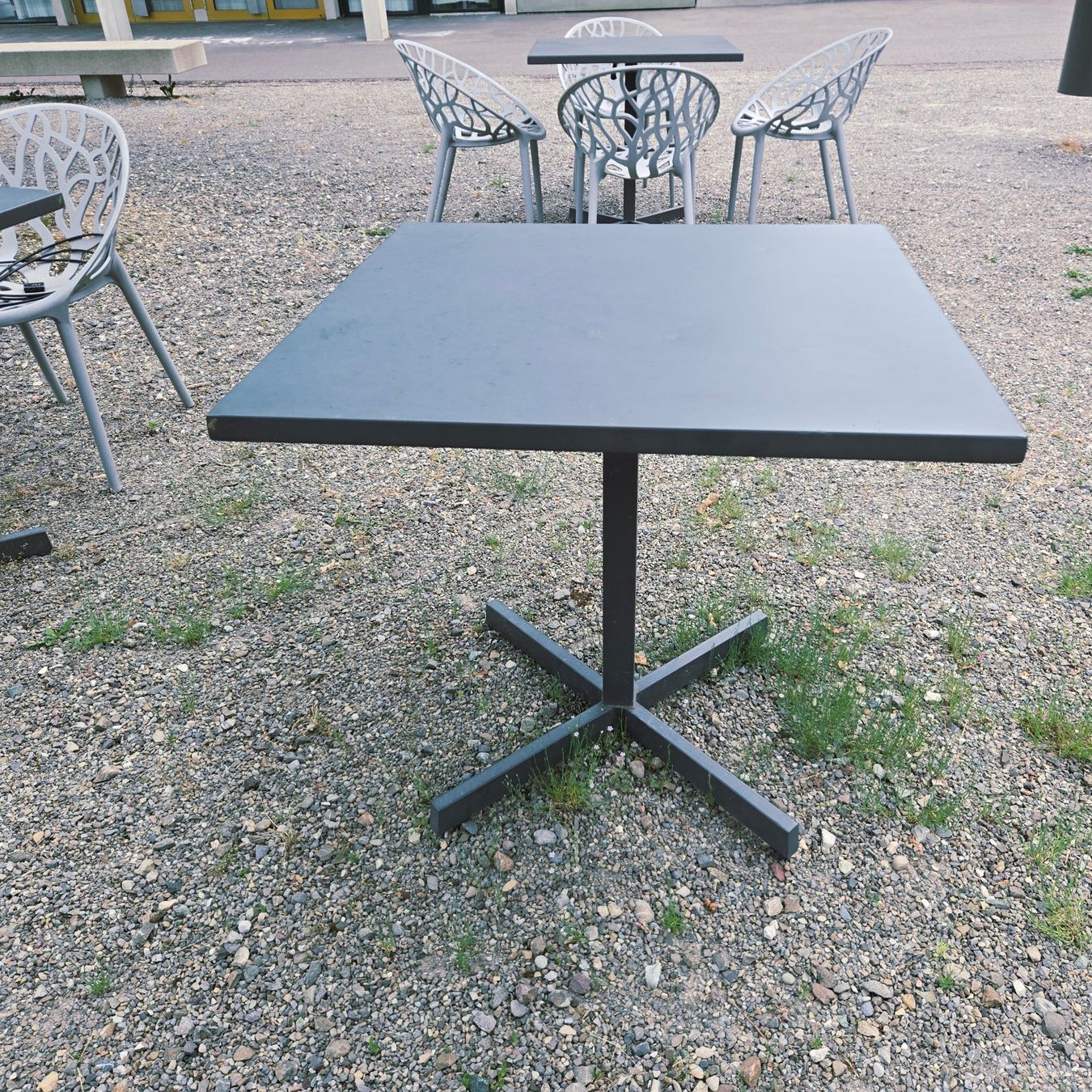 Tables: Gartentisch, anthrazit, spabil und klappbar – D'occasion à Winterthur par meinweinkeller