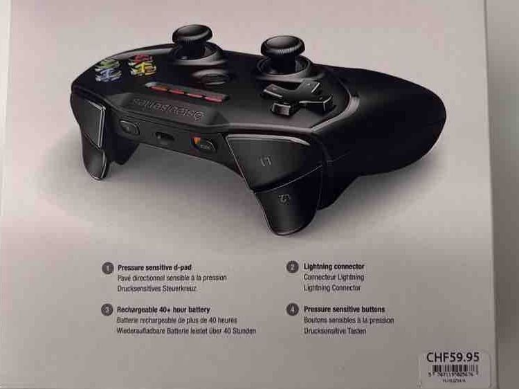 Steelseries Controller: SteelSeries Nimbus Wireless Controller für Apple Geräte – Neu (gemäss Beschreibung) aus Pfäffikon SZ von Smile6870 2