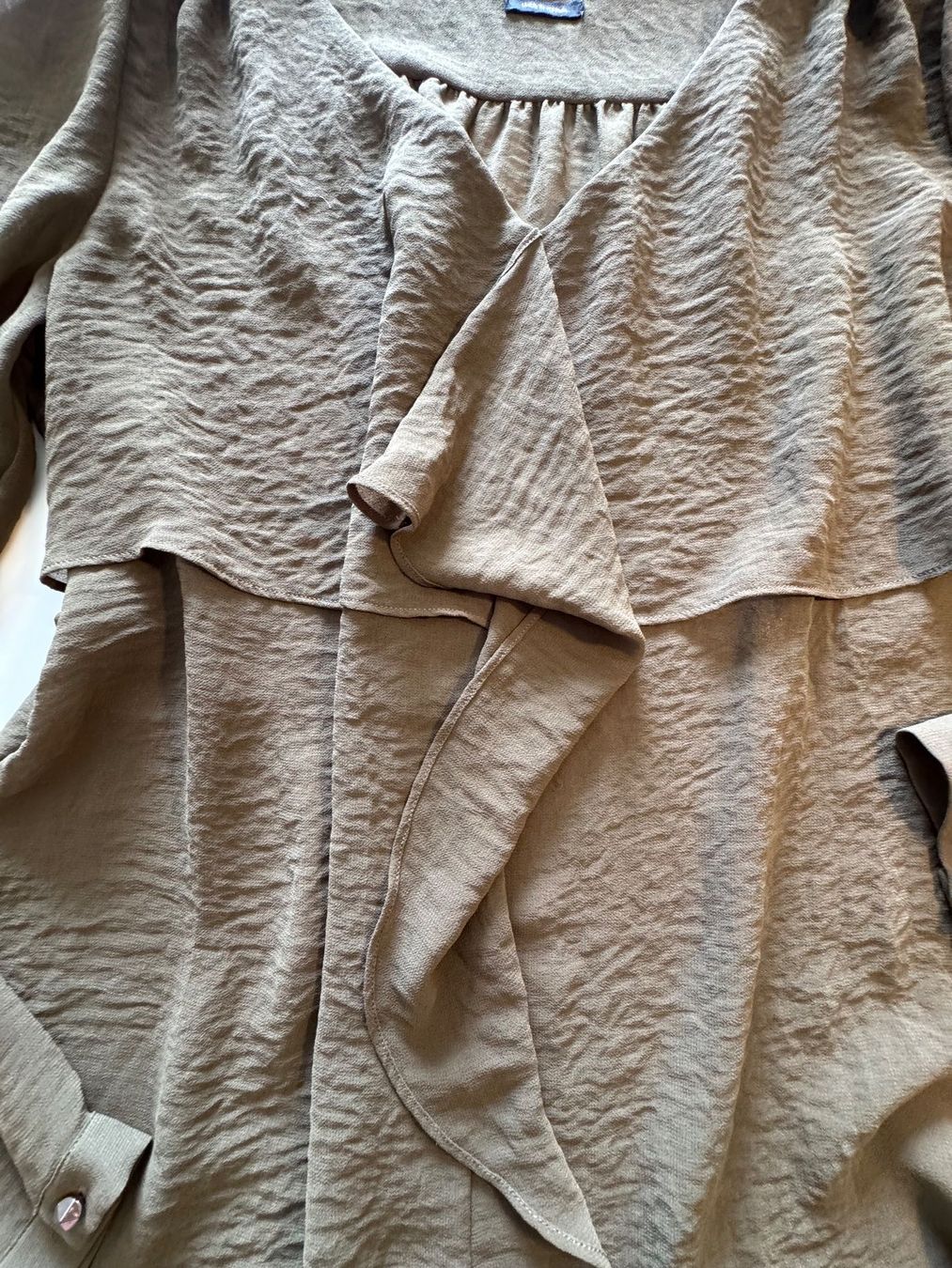 Massimo Dutti Blusen: Massimo Dutti Seidenbluse, Braun, Gr38/40 – Gebraucht aus Zumikon von calibru 4
