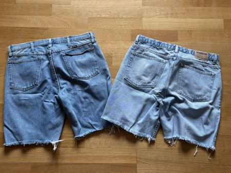 Jeans shorts W36 blau