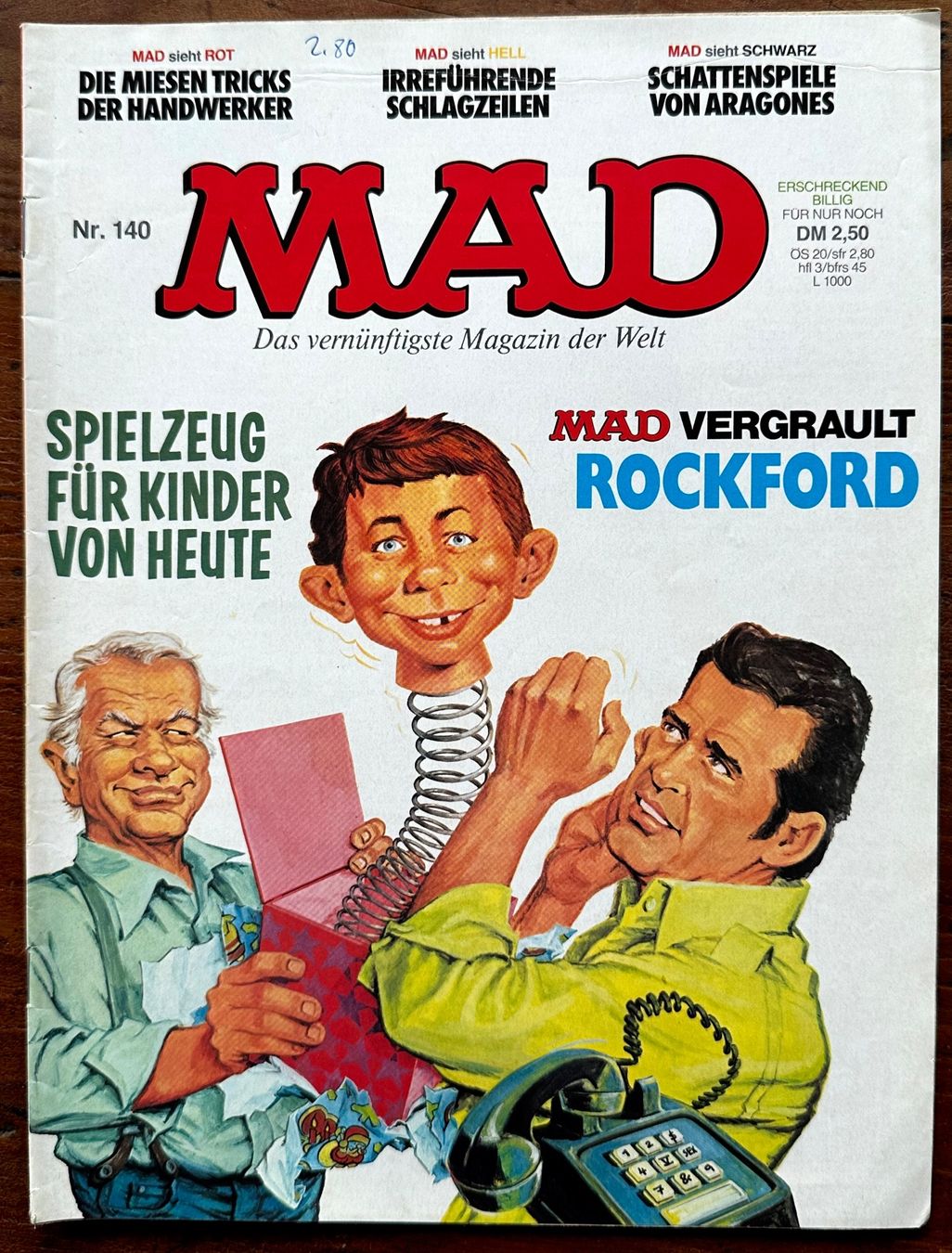 BD: Mad Nr. 140, hunderte alte Comics ab 1.- – D'occasion à Seltisberg par quadartswiss