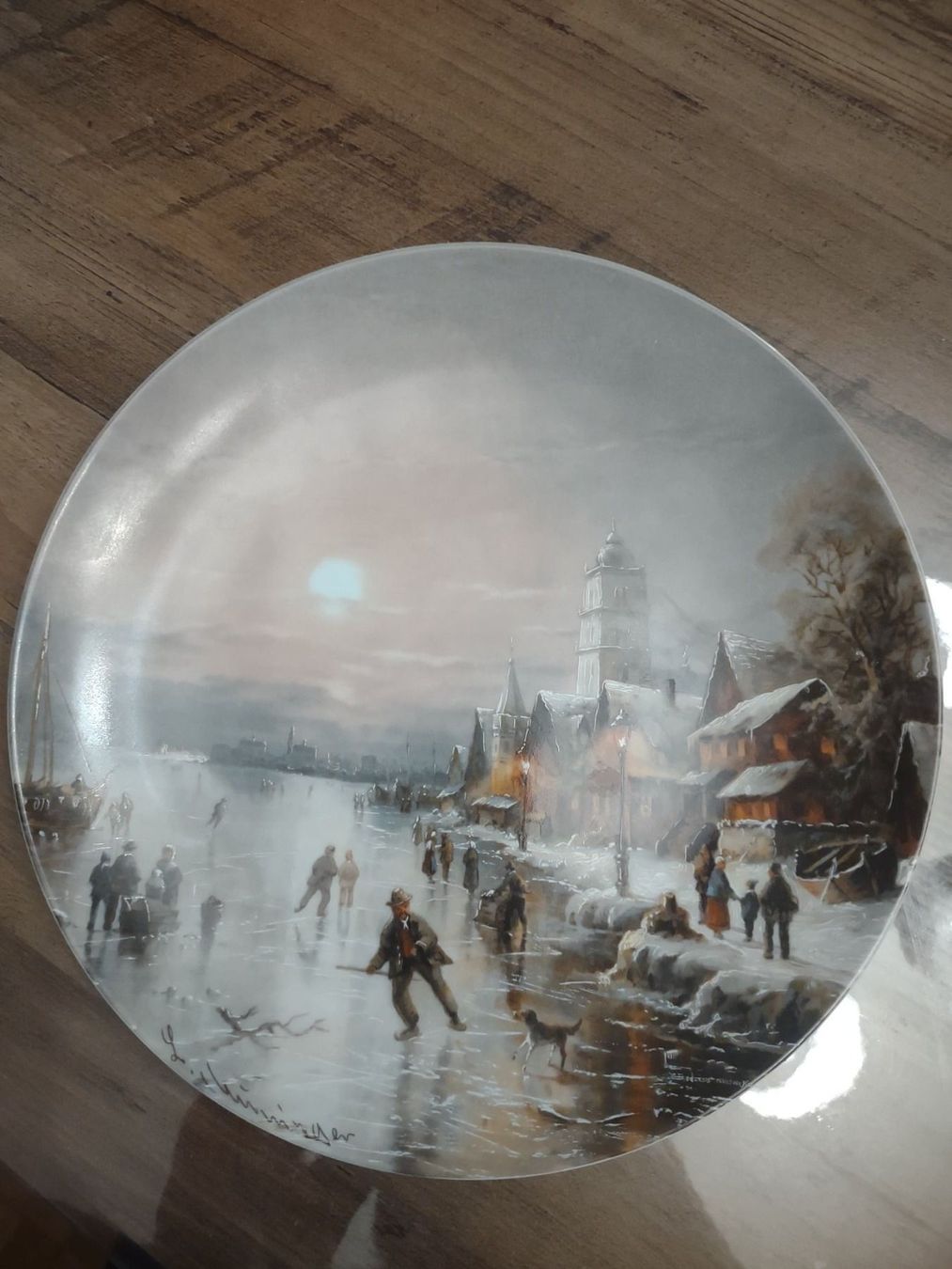 Piatti: Eisläufer in der Abendsonne – Usato da Bassersdorf venduto da elm_f9sw