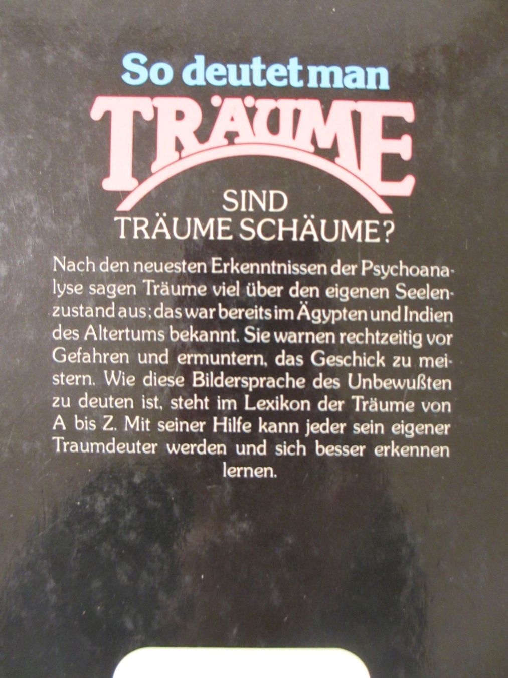 Libri: so deutet man Träume – Usato da Herisau venduto da fan_h9qj 1