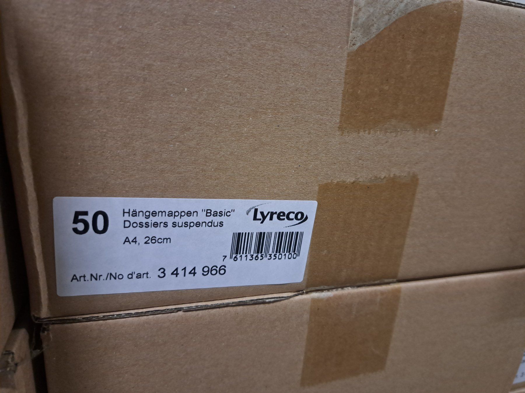 Raccoglitori: 1200 Hängemappen "Basic" Lyreco A4 / Neuware – Nuovo e nell'imballaggio originale da Belp venduto da deal-now 2