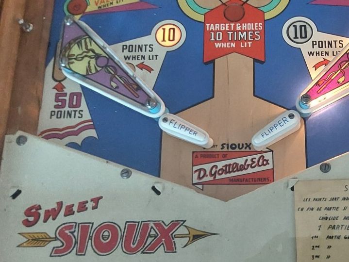 Flippers: Flipperkasten Gottlieb's Sweet Sioux – D'occasion à Küttigen par Callico 3