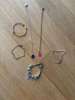Modeschmuck 7 teilen div. 