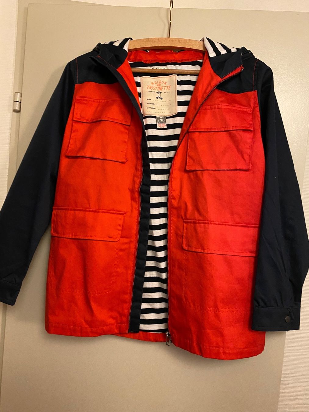 Cyrillus Giacche: Veste NEUVE à capuche imperméable Cyrillus 12 ans – Nuovo e nell'imballaggio originale da Geneve venduto da Monthoux13