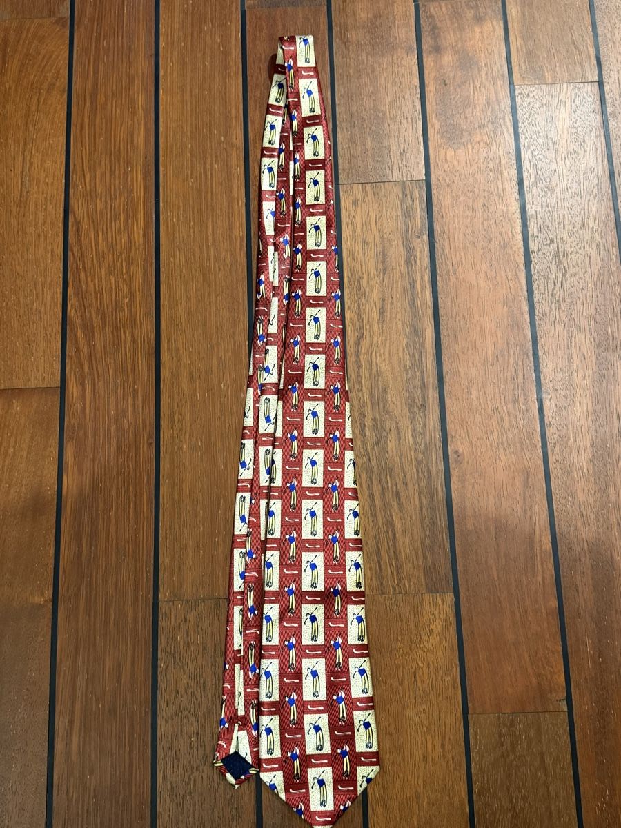 Cravates: Cravate ALBERTINI SILK en 100% polyester - excellent état – D'occasion à Yverdon-les-Bains par Le_Joss 1