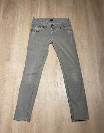 ✨ Damen Jeans von Yes or No - Gr. 40 / L - grau grünlich ✨